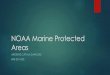 NOAA marine protected areas