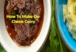 How to make Ox Cheek Curry