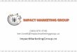 Impact Marketing Group Social Media PowerPoint