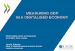 Measuring GDP in a digitalised economy