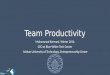 Team productivity Worksop