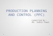 Production planning control ppt