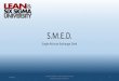 SMED - Single Minute Exchange Died