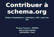 Contribuer à schema.org - Retour d’expérience : extension ELI pour les lois / Thomas Francart