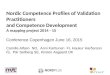 Nordic Competence Profiles of Validation Practitioners