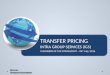 Transfer pricing_Intra group service
