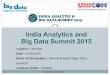 India Analytics and Big Data Summit 2015