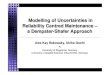 Rcm modelling uncertainties in rcm with dempster shaffer approach