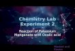 Chemistry lab experiment 2