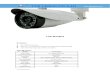 800TVL Metal housing Weatherproof analog camera with 30M IR distance TTB-W723K2-specification-