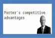 Porter's competative advantages
