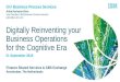 Digitally reinventing your business operations for the Cognitive era