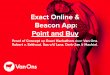 Point and Buy. Exact Online Beacon App door Van Ons