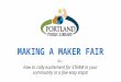 Making a maker fair