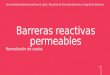 Barreras reactivas permeables