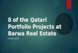 8 of the Qatari Portfolio Projects at Barwa Real Estate