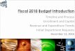 Cecil County Public Schools Fiscal 2018 Budget Introduction