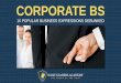 CORPORATE BS - 10 POPULAR BUSINESS EXPRESSIONS DEBUNKED by Wolf Leaders Academy