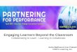Engaging learners beyond the classroom