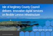 Isle of Anglesey County Council delivers  innovative digital services on flexible Lenovo infrastructure
