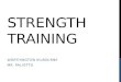 Strength training pp