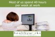 Workplace health tips