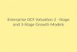 Enterprise dcf valuation 2 –stage and 3 stage