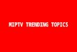 MIPTV Trending Topics 2017