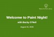 Paint Night at the Westerville Public Library