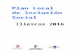 PLAN LOCAL DE INCLUSION SOCIAL - ILLESCAS 2016
