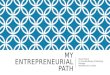 My Entrepreneurial Path 20160406