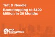 Tuft & Needle: Bootstrapping to $100 Million in 36 Months  by Tuft and Needle