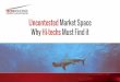 Uncontested Market Space - why High Tech Vendors must find it