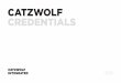 Catzwolf Integrated credentials