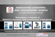 Equipment & Instruments by Associated Scientific and Engineering Works New Delhi