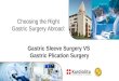 Gastric Sleeve Surgery VS Gastric Plication Surgery Abroad: Choosing The Right Gastric Surgery Abroad | Medical Treatment Abroad