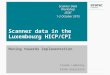 Scanner data in the luxembourg hicp cpi moving towards implementation - Vanda Guerrero, Claude Lamboray