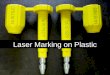 Plastic laser marking