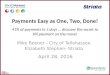 Striata & City of Tallahassee: CS Week Conference: Payments Easy as One, Two, Done!