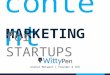Content Marketing for Startups - WittyPen