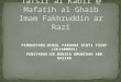 Tafsir al kabir @ mafatih al ghaib oleh Imam Fakhruddin ar Razi