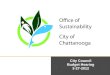 Chattanooga Sustainability Presentation 2012