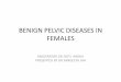 Benign pelvic diseases in females 2