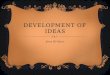 Development of ideas task 4