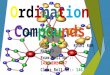 Co ordination compounds