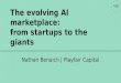 Nathan benaich The evolving AI marketplace:  from startups to the giants