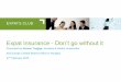 Expat insurance - Don’t go without it
