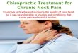 Chiropractic treatment for neck pain at NOVA Chiropractic & Rehab Center of Sterling