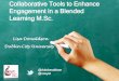 Collaborative Tools to Enhance Engagement in a Blended Learning M.Sc
