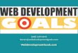 Web Development Goals, Google Mice Update PowerPoint